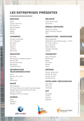 Forum de l'emploi public vertou 2019