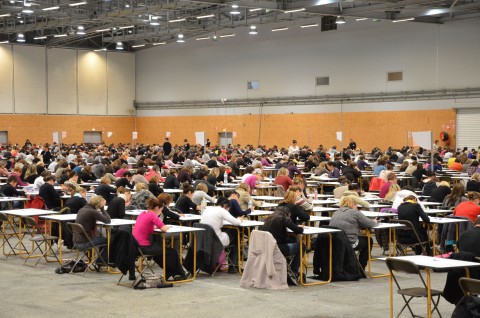 Épreuves de concours et examens professionnels dans la fonction publique