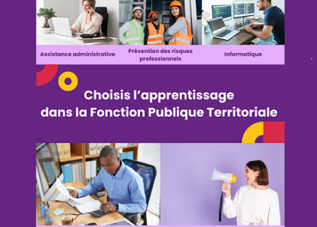 5 offres d'apprentissage au Centre de Gestion