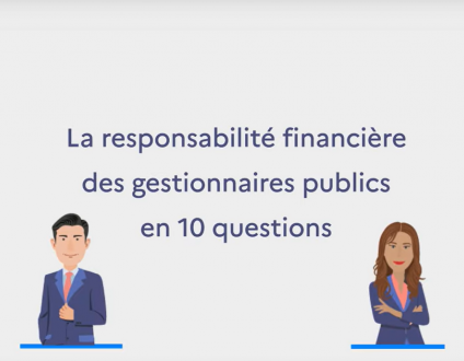 responsabilités financières des gestionnaires publics