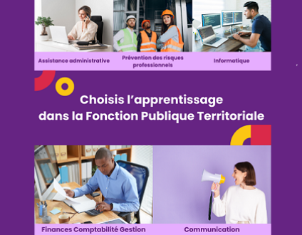 5 offres d'apprentissage au Centre de Gestion