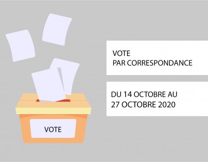 Urne élection conseil d'administration du CDG44 